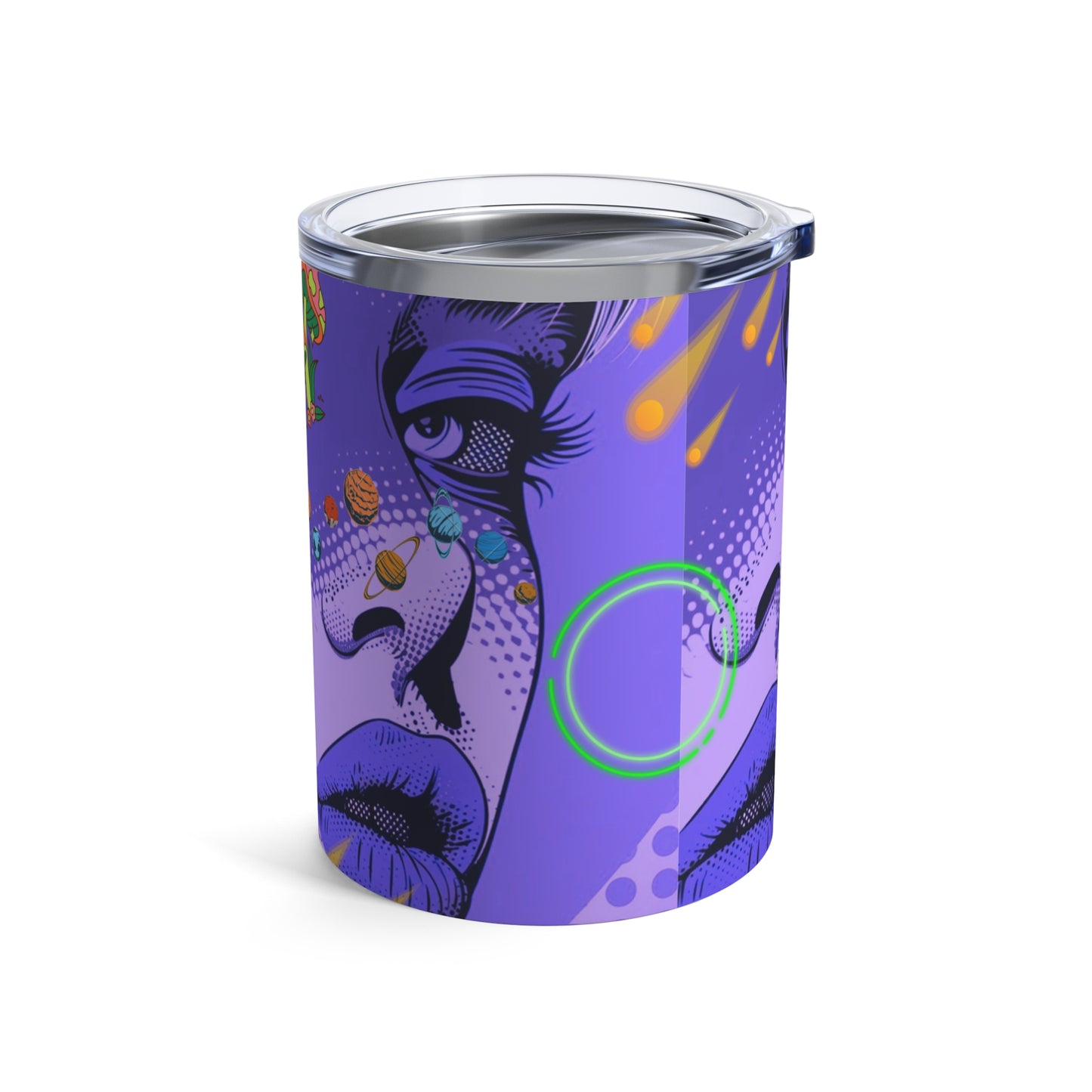 Tumbler 10oz Trippy Pop Art Container