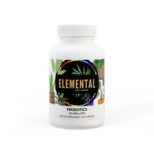 ELEMENTAL Probiotics Supplement (60 Capsules)