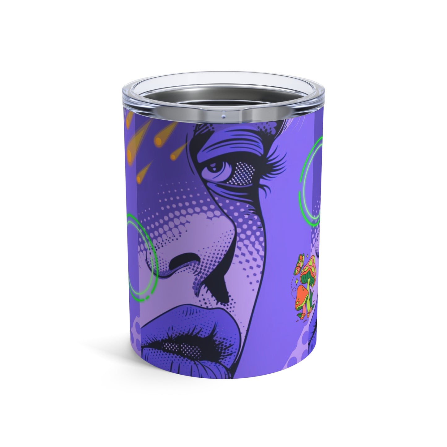 Tumbler 10oz Trippy Pop Art Container