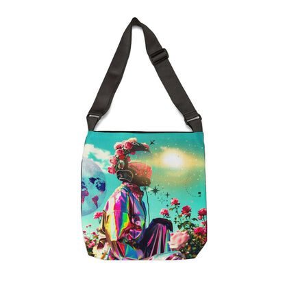 Space Motorcycle Rider Tote Bag - Spirit Rider Design