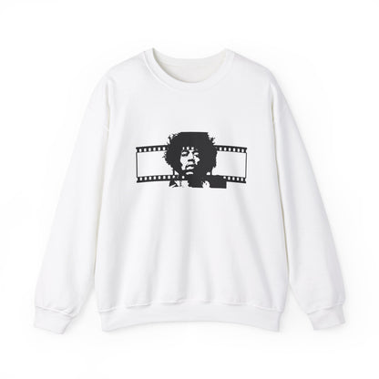 Jimi Hendrixx Graphic Crewneck Sweatshirt - Perfect for Music Lovers