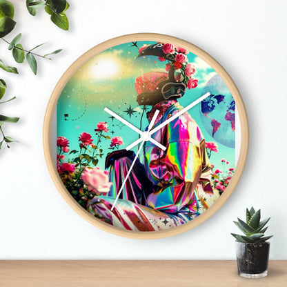 Space Motorcycle Wall Clock - Spirit Rider Design