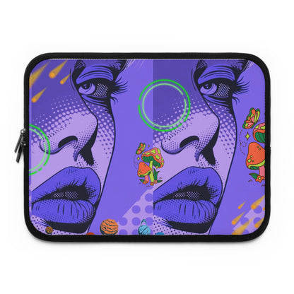 Trippy Pop Art Laptop Sleeve - Stylish Protection for Your Devices