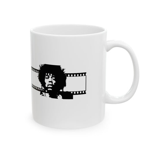 Jimi Hendrix Ceramic Mug - Perfect for Music Lovers & Gifts