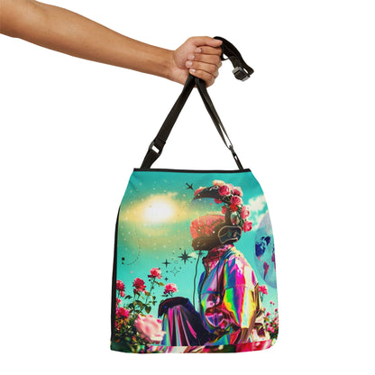 Space Motorcycle Rider Tote Bag - Spirit Rider Design