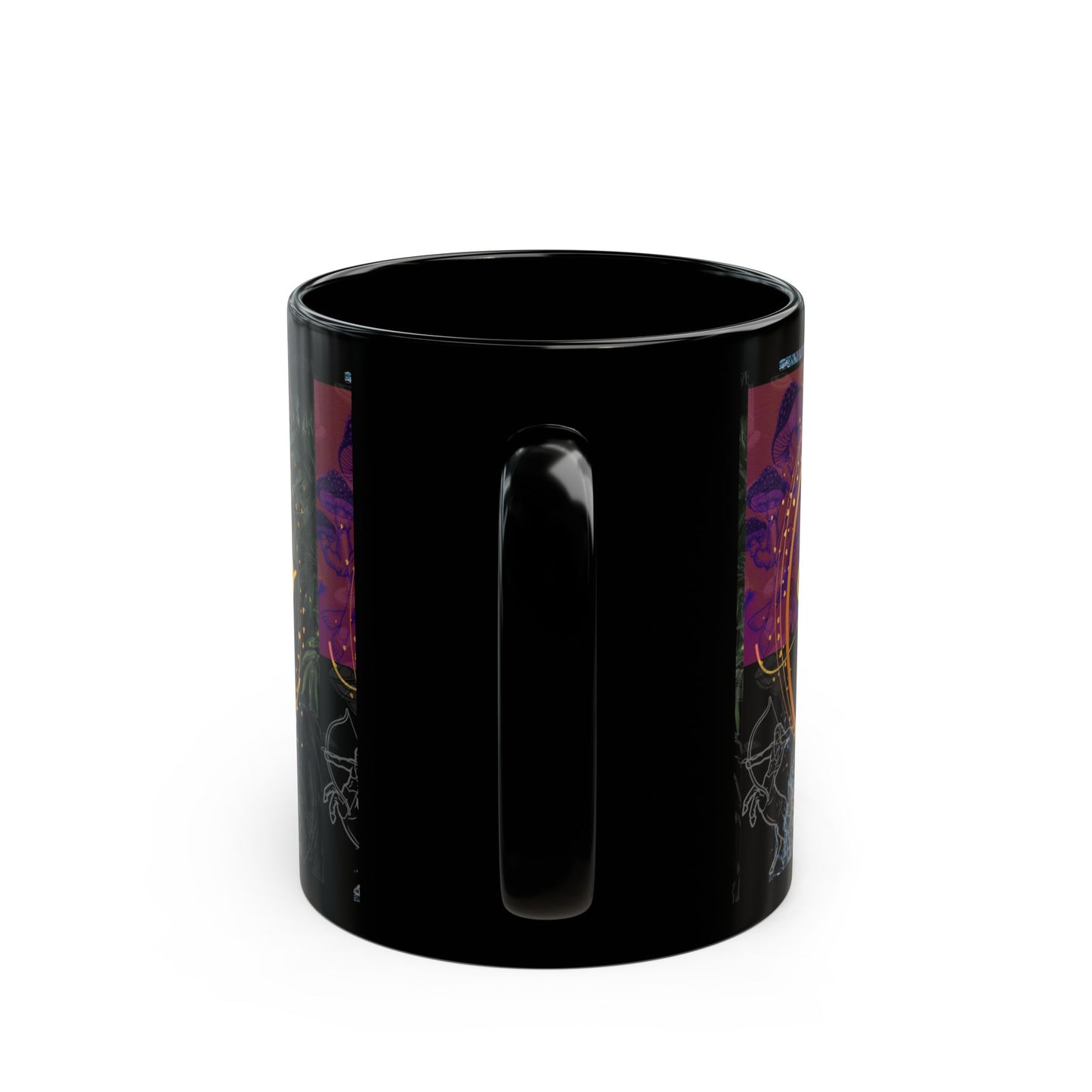 Spirits & Spirits Signature Member Black Mug - 11oz & 15oz Coffee Cup